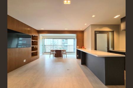 Sala de apartamento à venda com 2 quartos, 77m² em Indianópolis, São Paulo