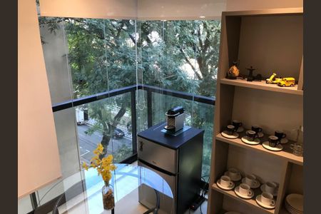 Apartamento para alugar com 33m², 1 quarto e 1 vaga