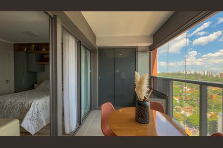 Studio à venda com 43m², 1 quarto e 1 vagaSacada