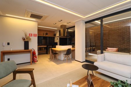 Studio para alugar com 22m², 1 quarto e sem vagaÁrea gourmet