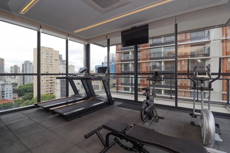 Studio para alugar com 22m², 1 quarto e sem vagaAcademia