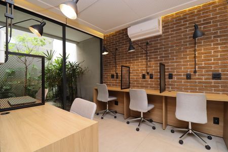 Studio para alugar com 22m², 1 quarto e sem vagaCoworking