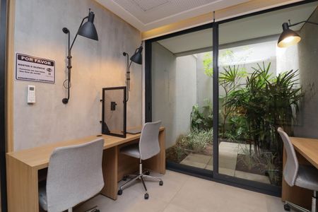 Studio para alugar com 22m², 1 quarto e sem vagaCoworking