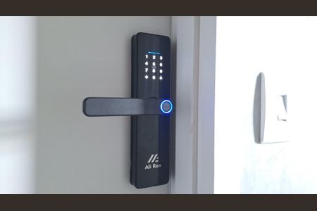 Studio para alugar com 25m², 1 quarto e sem vagaFechadura eletrônica