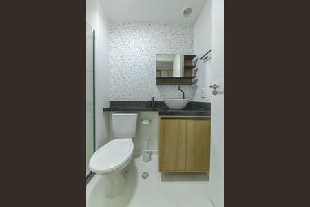 Studio para alugar com 27m², 1 quarto e sem vagaBanheiro