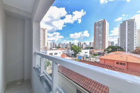 Studio para alugar com 27m², 1 quarto e sem vagaVaranda