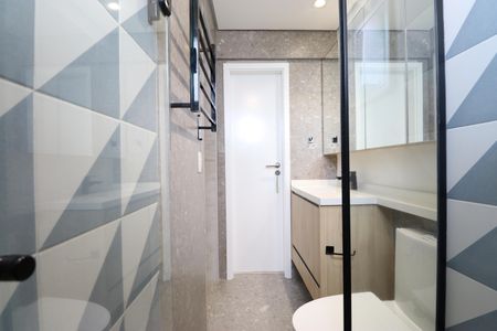 Apartamento para alugar com 129m², 3 quartos e 2 vagasBanheiro da Suíte 1