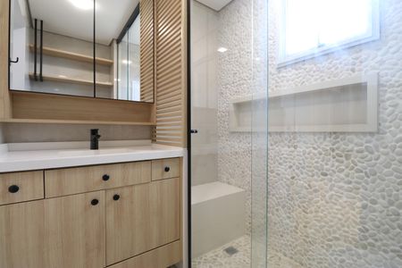 Apartamento para alugar com 129m², 3 quartos e 2 vagasBanheiro da Suíte 2