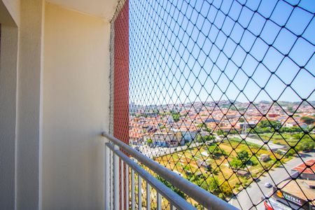 Varanda da sala de apartamento à venda com 3 quartos, 60m² em Vila Homero Thon, Santo André