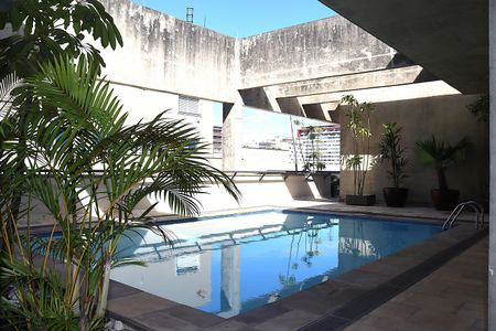 Studio para alugar com 43m², 1 quarto e 1 vagaPiscina