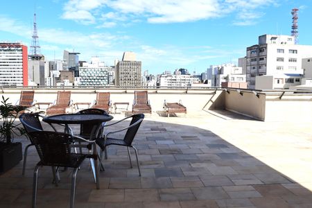 Studio para alugar com 43m², 1 quarto e 1 vagaRooftop