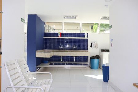 Studio para alugar com 43m², 1 quarto e 1 vagaLavanderia