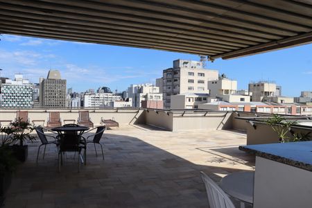 Studio para alugar com 43m², 1 quarto e 1 vagaRooftop