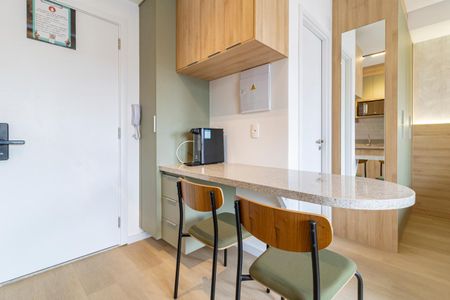 Studio para alugar com 29m², 1 quarto e sem vagaCozinha