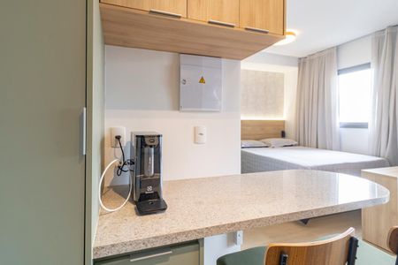 Studio para alugar com 29m², 1 quarto e sem vagaCozinha