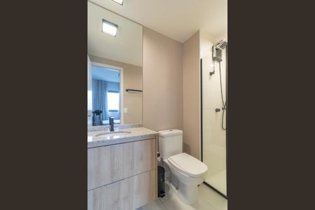 Studio para alugar com 29m², 1 quarto e sem vagaBanheiro