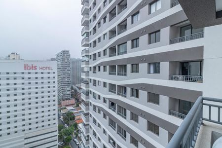 Studio para alugar com 29m², 1 quarto e sem vagaVaranda