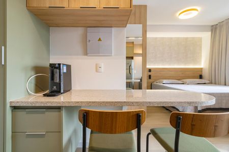 Studio para alugar com 29m², 1 quarto e sem vagaCozinha