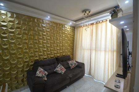 Sala de apartamento para alugar com 3 quartos, 57m² em Jardim Jasmim, Nova Iguaçu