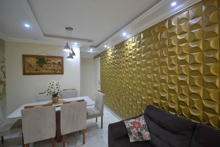 Sala de apartamento para alugar com 3 quartos, 57m² em Jardim Jasmim, Nova Iguaçu