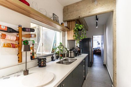 Studio à venda com 48m², 1 quarto e sem vagaCozinha