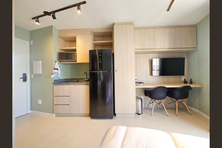 Studio de kitnet/studio à venda com 1 quarto, 27m² em Cidade Monções, São Paulo