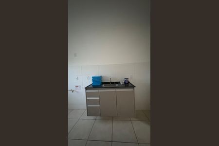 Cozinha de apartamento para alugar com 2 quartos, 44m² em Jardim Florestan Fernandes, Ribeirão Preto
