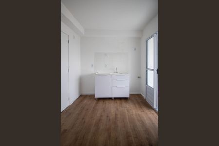 Sala/Cozinha de apartamento à venda com 1 quarto, 31m² em Jardim Monte Kemel, São Paulo