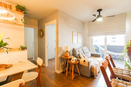 Sala de apartamento à venda com 2 quartos, 53m² em Centro, Canoas