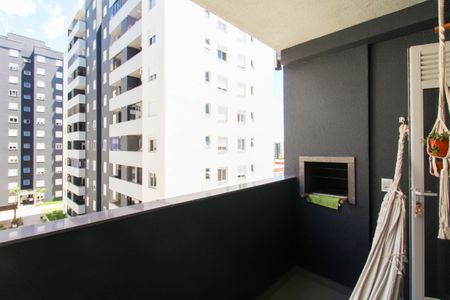 Varanda da Sala de apartamento à venda com 2 quartos, 53m² em Centro, Canoas