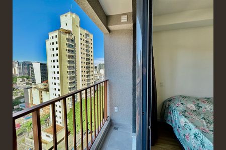 Varanda do studio de kitnet/studio para alugar com 1 quarto, 24m² em Pinheiros, São Paulo