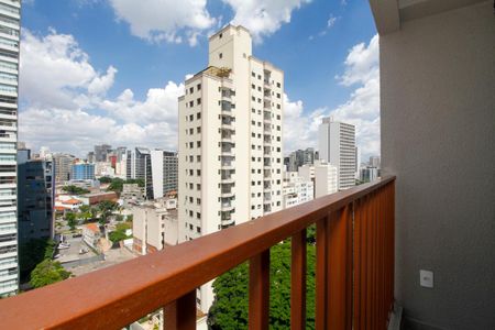 Studio para alugar com 24m², 1 quarto e sem vaga Studio para alugar com 24m², 1 quarto e sem vagaVaranda e Vista