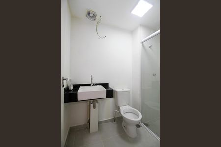 Studio para alugar com 24m², 1 quarto e sem vaga Studio para alugar com 24m², 1 quarto e sem vagaBanheiro