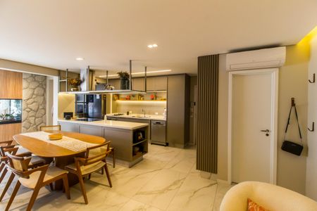 Sala de apartamento à venda com 2 quartos, 123m² em Alphaville Empresarial, Barueri