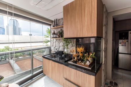 Apartamento à venda com 123m², 2 quartos e 2 vagasVaranda gourmet