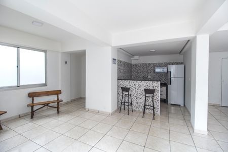 Apartamento para alugar com 45m², 2 quartos e 1 vagaÁrea comum - Salão de festas