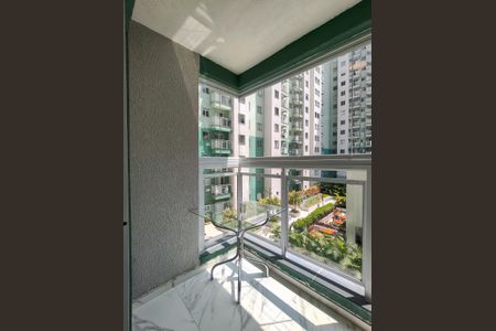 Varanda da Sala de apartamento para alugar com 2 quartos, 52m² em Santo Cristo, Rio de Janeiro