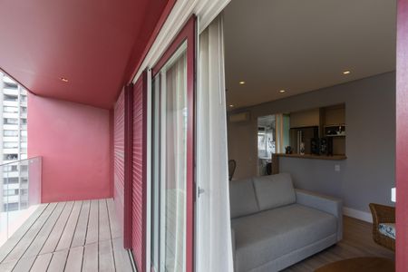 Apartamento para alugar com 90m², 1 quarto e 2 vagasVaranda da Sala