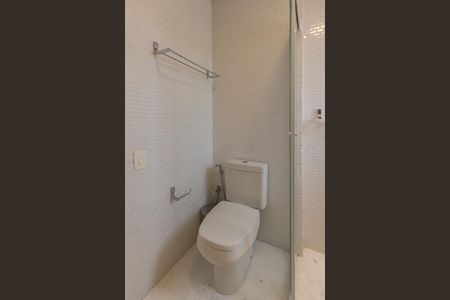 Apartamento para alugar com 90m², 1 quarto e 2 vagasBanheiro da Suíte 