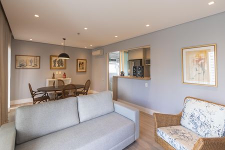 Apartamento para alugar com 90m², 1 quarto e 2 vagasSala