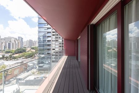 Apartamento para alugar com 90m², 1 quarto e 2 vagasVaranda