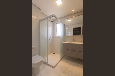 Apartamento para alugar com 90m², 1 quarto e 2 vagasBanheiro da Suíte 