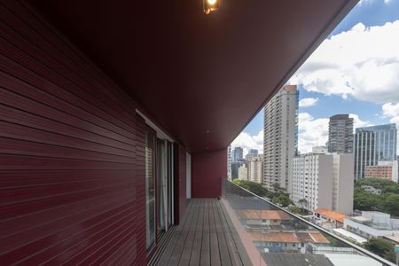 Apartamento para alugar com 90m², 1 quarto e 2 vagasVaranda da Sala