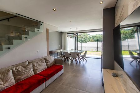 Sala  de casa de condomínio para alugar com 3 quartos, 152m² em Residencial Onze (alphaville), Santana de Parnaíba