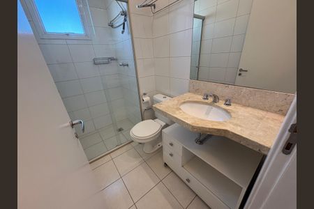 Apartamento para alugar com 106m², 2 quartos e 2 vagas Apartamento para alugar com 106m², 2 quartos e 2 vagasBanheiro da Suíte 1