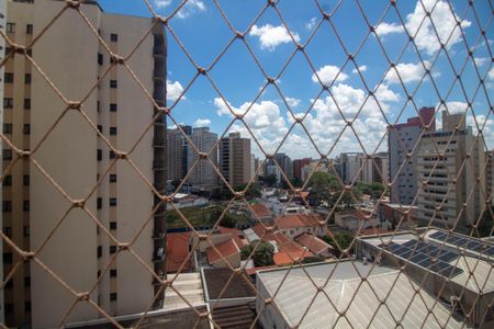 VISTA DA SALA de apartamento para alugar com 2 quartos, 79m² em Centro, Campinas