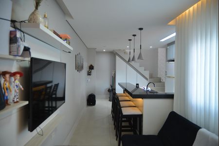 Sala de apartamento para alugar com 2 quartos, 130m² em Parque Oratório, Santo André