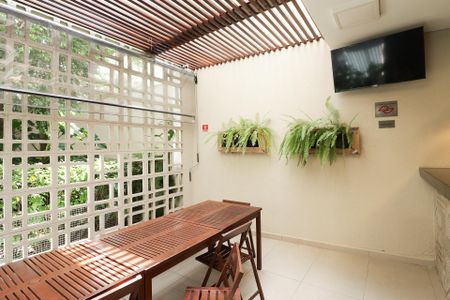 Apartamento à venda com 57m², 2 quartos e 1 vagaChurrasqueira
