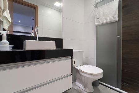 Banheiro de apartamento para alugar com 1 quarto, 40m² em Centro, Guarulhos