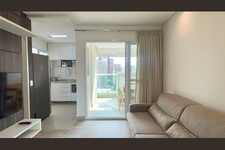 Sala de apartamento para alugar com 1 quarto, 35m² em Pinheiros, São Paulo